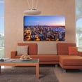 thumbnail image 4 of Seattle Skyline At Night View Wall Art City Skyline Picture Canvas Art Downtown Night Framed Painting Wall Decor For Home Office Bedroom Livingroom Ready to Hang, 4 of 6