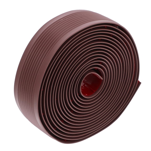 DINHEAROM PVC Non-Slip Stair Treads Brown Home Use Soft Anti-Slip Mats