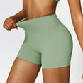 thumbnail image 3 of Butt Lifting Biker Shorts Women, High Waist No Front Seam Tummy Control Booty Scrunch Workout Yoga Shorts, 3 of 5
