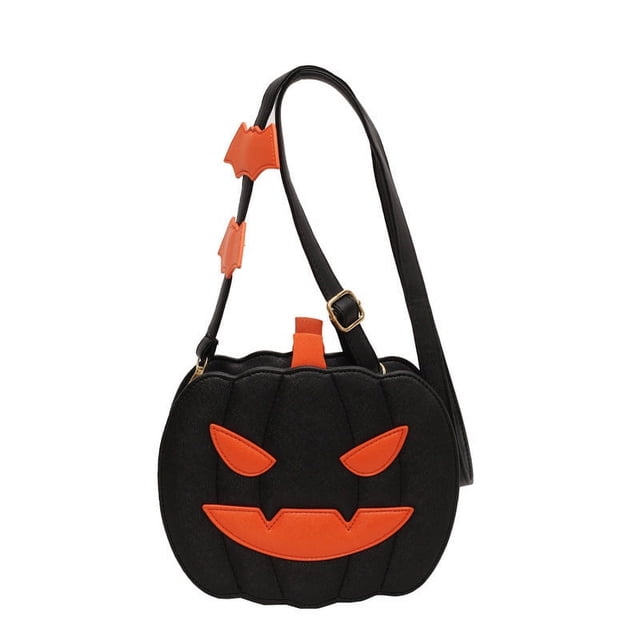 HOZADOIE Storage Rack Home Essentials Halloween Pumpkin Crossbody Bag Halloween Pumpkin Bag Halloween Decorations
