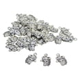 thumbnail image 4 of 30 Piezas De Aleación De Plata Cabeza Diy Colgante Artesanía Resultados Joyería Salvador Colgantes de colgantes de collar, 4 of 10