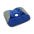 thumbnail image 4 of Cojín de asiento para sentarse durante mucho tiempo, ergonómico, transpirable, suave, ligero, cojín de sofá, cojín de silla para sofá tatami de casa Azul, 4 of 8