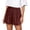 Wine, variant on Sequin Shorts for Women 2026 Summer Elastic High Waist Y2k Glitter Straight Leg Sparkle Shorts Clubwear