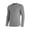 Grey, variant on Mizuno Comp Diamond Long Sleeve Crew
