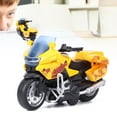 thumbnail image 2 of Jouet Véhicule en Alliage, Modèle de Moto, pour Enfants Jaune, 2 of 8
