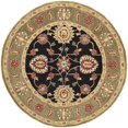 thumbnail image 1 of Safavieh Anatolia Black Traditional Rug - Round 6', 1 of 5