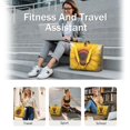thumbnail image 5 of Tote Bag for Women - Sunflower Shoulder Bag - Large Utility Work Duffle Bag with Zipper Handbag for Travel, Work, Sprots, 5 of 5