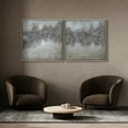 thumbnail image 4 of Empire Art Direct Fog Textured Metallic Hand Painted Diptych Wall Art, 36" x 36" x 1.5" each, Ready to Hang, 4 of 9