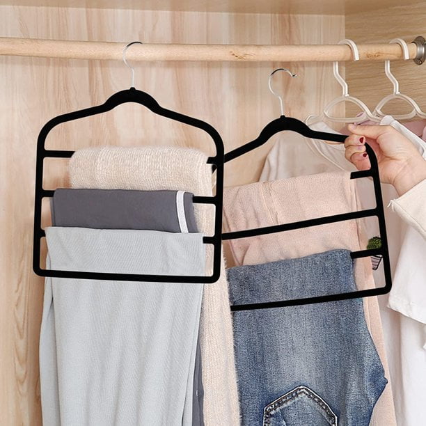 Metal Non-Slip Multi - Layer Hanger for Skirt/Pants