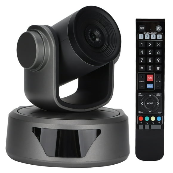Conference Room Camera 1080P FHD Video Conferencing System Wide Field Of View 120 PTZ Webcam With Remote, For Room System Business Meeting