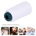thumbnail image 4 of Hilo de coser de poliéster blanqueado de 3000 yardas para máquina de coser (blanco), 4 of 5