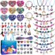 thumbnail image 1 of Kit de fabricación de pulseras AIPRIDY con unicornio y sirena para niñas de 5 a 12 años, 1 of 9