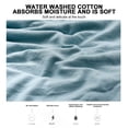 thumbnail image 5 of Cotton Cooling Blanket for Hot Sleepers & Night Sweats – Temperature-Regulating Summer Quilt with 3x Breathability, All-Season Lightweight Comforter (Twin/Queen/King Sizes) green, 5 of 7