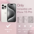 thumbnail image 2 of JETech Silicone Case for iPhone 15 Pro 6.1-Inch, Silky-Soft Touch Full-Body Protective Phone Case, Shockproof Cover (Light Pink), 2 of 6