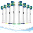 thumbnail image 1 of Toothbrush Heads FHADAY Compatible with Oral B 8 Pack, 1 of 7