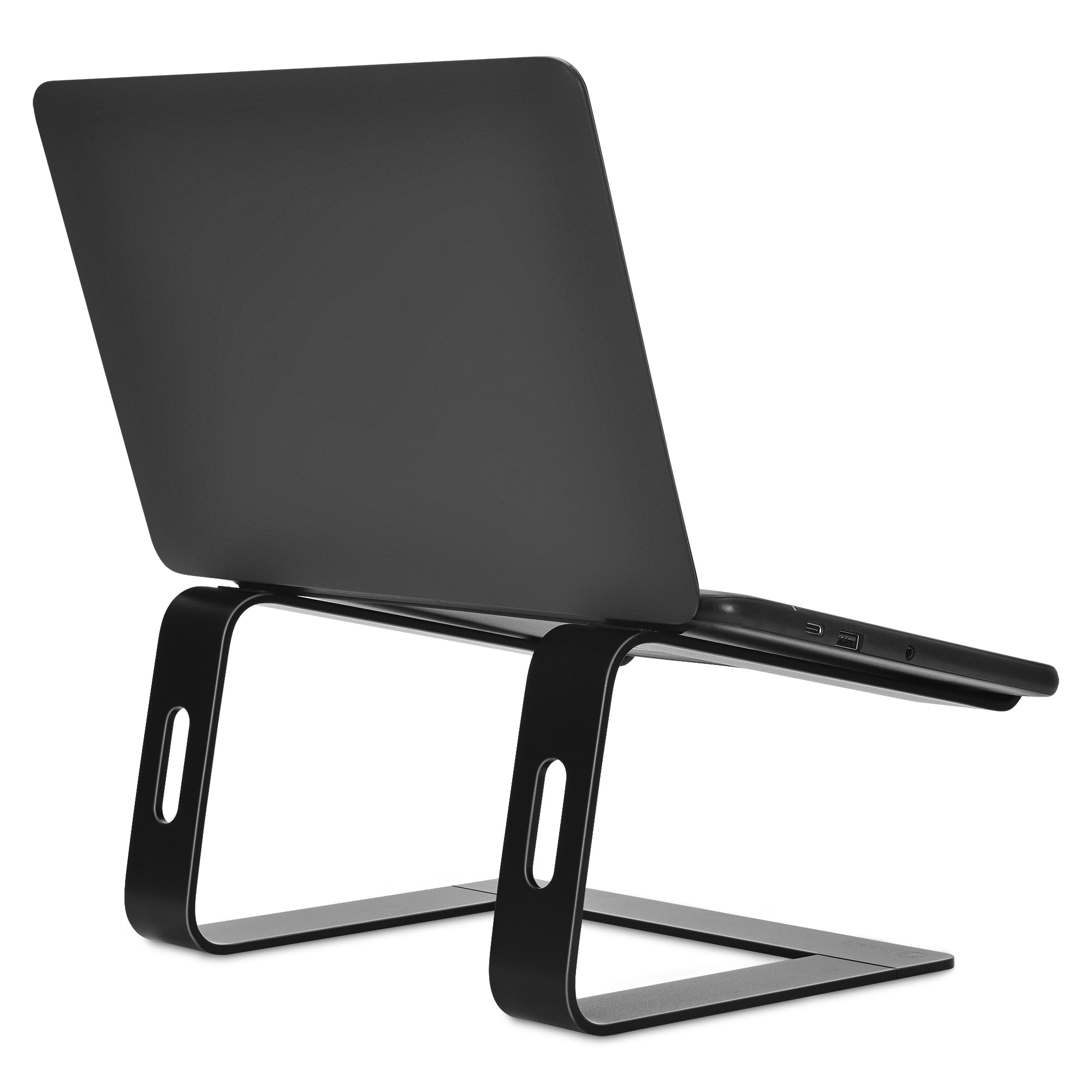BONELK Elevate Stance Aluminium Riser Laptop Stand - Black