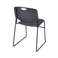 thumbnail image 6 of Cain 84" x 24" Cherry Training Table and 3 Zeng Stack Chairs, Multiple Colors, 6 of 7
