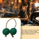 thumbnail image 3 of Sonducket Adultos Niños Martillo de arena portátil Calabaza doble Maraca Shaker Banquete de boda Sonajero ABS Instrumento de percusión Regalo Accesorios para instrumentos musicales Verde, 3 of 6