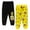 Black/yellow, variant on SpongeBob SquarePants Patrick Toddler Boys Fleece 2 Pack Pants Toddler to Big Kid