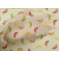 thumbnail image 4 of oneOone Cotton Cambric Fabric Lemon Slice Vegetable Print Fabric BTY 56 Inch Wide, 4 of 4