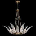 thumbnail image 4 of Fine Art Handcrafted Lighting 894040 Plume 8 Light 39" Wide Crystal Chandelier - Gold Leaf, 4 of 5