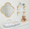 thumbnail image 4 of Vesta Baby Cotton Rope Portable Moses Baby Changing Basket Set - Unisex - Boho Gray & White, 4 of 9