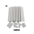 thumbnail image 3 of Matsuzay Lámpara de luz LED práctica con cuentas de diodo emisor de luz - ABS duradero de múltiples usos con luz LED de cuentas de luz Electrónica miscelánea 6V 100PCS, 3 of 6