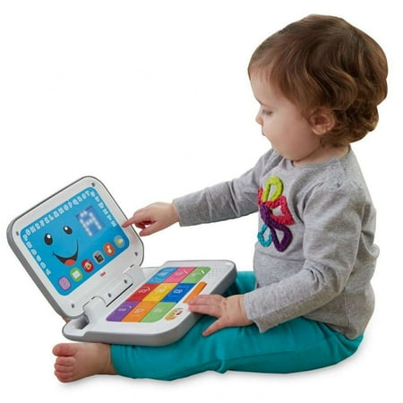 Fisher-Price Laugh & Learn Smart Stages Laptop, Grey