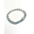 thumbnail image 6 of 5x7 mm Octagon Swiss Blue Topaz Tennis Bracelet 925 Sterling Silver Bracelet for Men by Juhi Jewels, 6 of 7