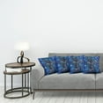 thumbnail image 3 of Ambesonne Blue Throw Pillow Cover 4 Pack, Grunge Space Theme Art, 18", Pale Blue Dark Blue, 3 of 5