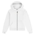 thumbnail image 3 of Ugoldhm Girls Full Zip Sweatshirts Plain Casual Hoodies with Pocket Fall Winter Sports Coat 5-14 Years, 3 of 4