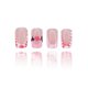 thumbnail image 4 of Valentine's Day Pink Heart Designs Medium Square Press On Nail for Fashionable Women Seeking Romance Style, 4 of 4