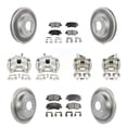 thumbnail image 1 of Transit Auto Front Rear Disc Brake Caliper Coated Rotors and Ceramic Pads Kit (10Pc) for Car Kia Rio KCG-100871T, 1 of 11