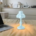 thumbnail image 6 of VQPeo USB Rechargeable Vintage Table Lamp, Mini Bedside LED Night Light, European Style Dormitory Decor for Home Bedroom Ambiance, 6 of 6