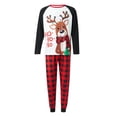 thumbnail image 2 of Meihuid Family Matching Merry Christmas Pajamas Set Holiday Santa Tree Sleepwear Xmas PJS Set for Couples and Kids, 2 of 10