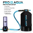 thumbnail image 4 of PRO+AQUA RV Water Filter AND Portable Water Softener Regeneration Kit - 5 Micron Filtration, Anti-Corrosion Brass Fittings, Transparent Housing, Filters chlorine, bad taste, odors, sediment, bacteria, 4 of 6