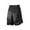 A-Black686, variant on Men's Buckle Strap Geometric Print Shorts Loose Cut Street Urban Daily Casual Bermudas