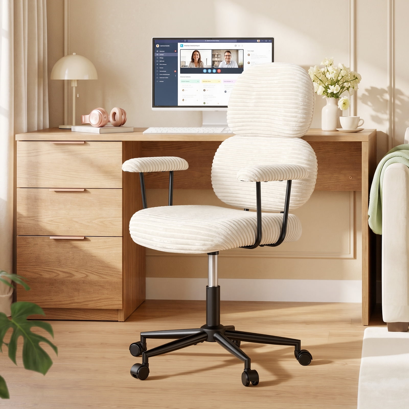 pinmoco ergonomic office chair corduroy product