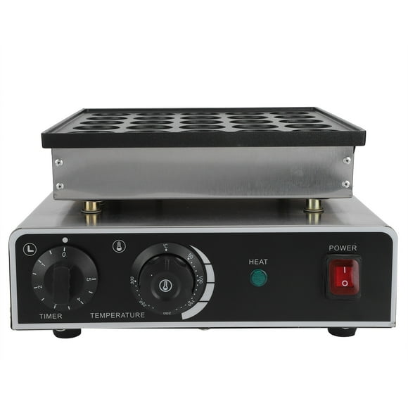 Machine à Gaufres, Chauffage Rapide 25 Trous 950 W Machine à Muffins, pour Faire des Muffins, Gaufres, Crêpes Maison Prise US 110 V