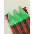 thumbnail image 5 of Cenuakty Baby Girl Christmas Romper Dress, Plaid Print Summer Mesh Jumpsuit for Newborn Toddler Cute Clothes, 5 of 9