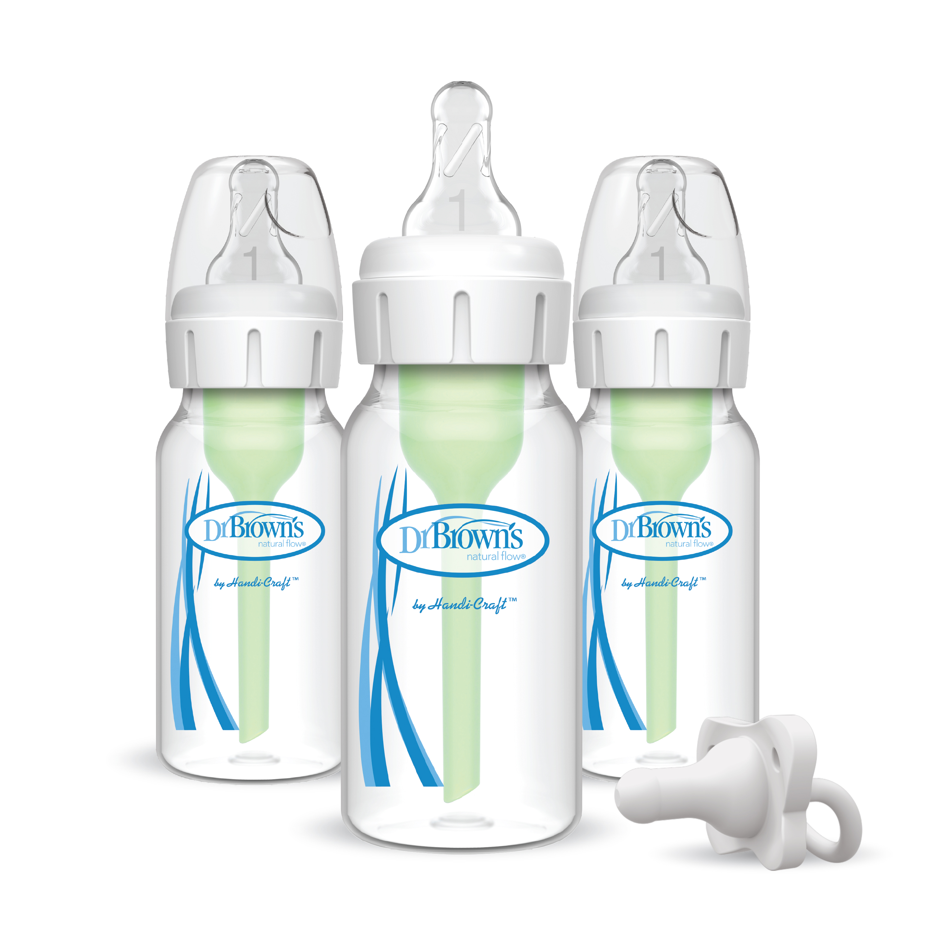 Dr. Brown's Natural Flow Anti-Colic Narrow Bottles, 4 oz, 3-Pack photo 2