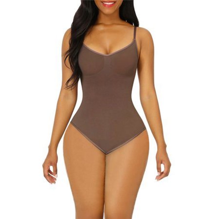 

Women Seamless Shapewear Bodysuit Tummy Control Body Shapewear Slimming Body Shaper Full Body Shaper Jumpsuit Shaper
