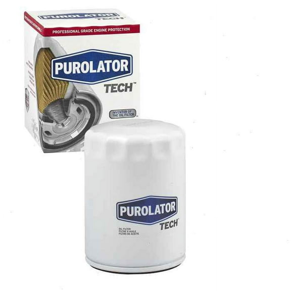 Purolator TECH Engine Oil Filter compatible with GMC Sierra 1500 4.8L 5.3L 6.0L V8 1999-2002