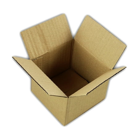 EcoSwift Brand Premium 7x7x6 Cardboard Boxes Mailing Packing Shipping Box Corrugated Carton 23 ECT, 7"x7"x6", Brown, 50-Pack