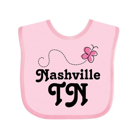 

Inktastic Nashville Gift Baby Girl Bib