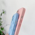 thumbnail image 5 of Case for iPhone 13 Pro Max 6.7 inch for Women Girls, Embossed Strawberry Pattern Cute Aesthetic PU Leather Soft Back Cover Full Camera Shockproof Protective Case (Strawberry Blue), 5 of 8