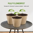 thumbnail image 2 of 10/50 Peat Pots For Seedlings, 3 Inch Gardening Seed Starter Tray Kit, Biodegradable Eco-Friendly Plant Starting Pots, Khaki, 2 of 5