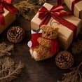thumbnail image 6 of Plush Christmas Bear Hanging Ornament,Soft Stuffed Holiday Pendant with Hanging Loop,Indoor & Outdoor Decor for Christmas Tree,Front Door,Mall Scene And Seasonal Gift Selection, 6 of 8