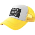 thumbnail image 1 of Pitbull Lives Matter Mesh Back Trucker Cap Baseball Cap, 1 of 8