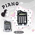 thumbnail image 2 of Sentmoon Calculators Desktop Desk Calculator Piano-Themed Calculator Stylish and Cute Calculator for Students and Office Use with 8-Digits Display, 2 of 8